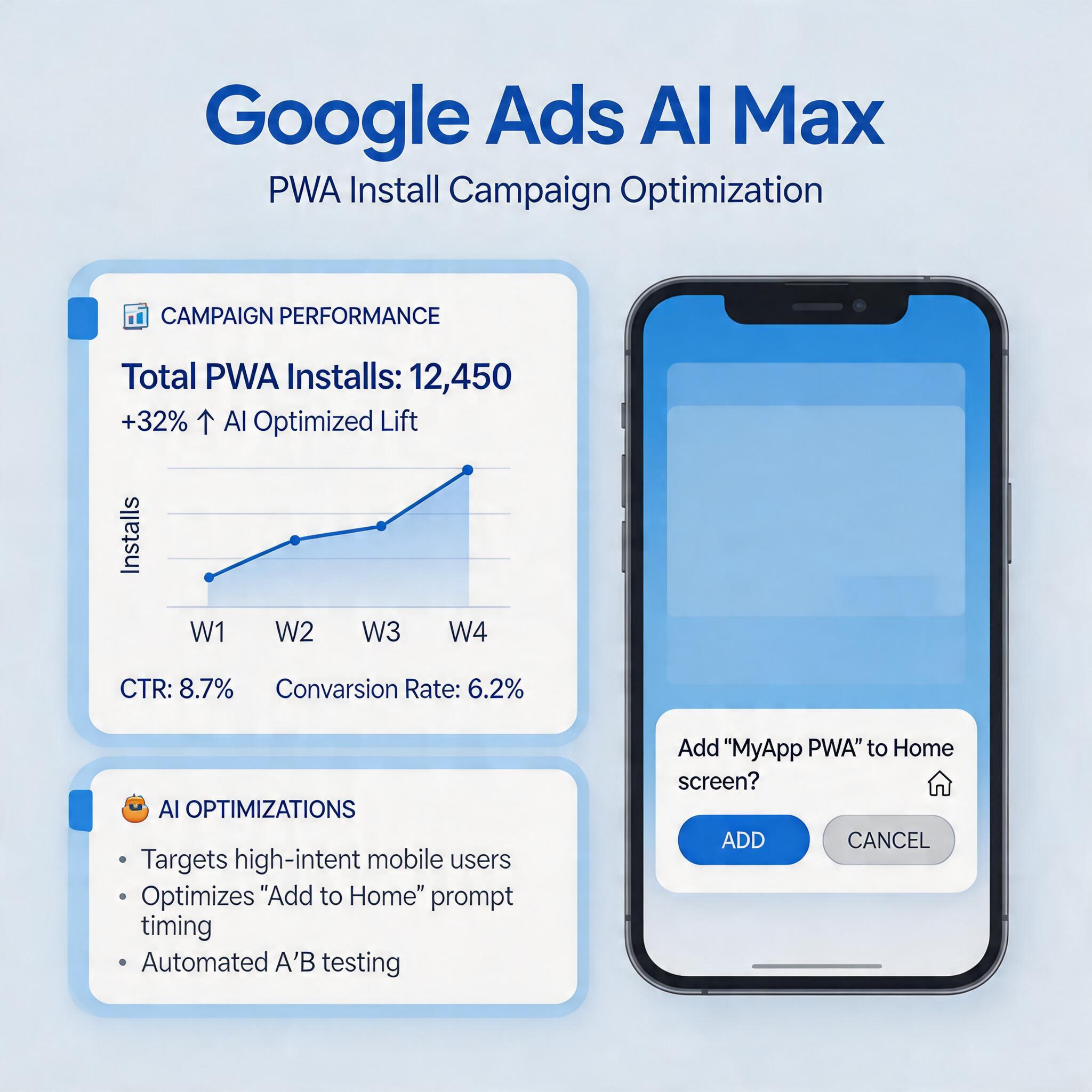 Google Ads PWA Install Campaign V2