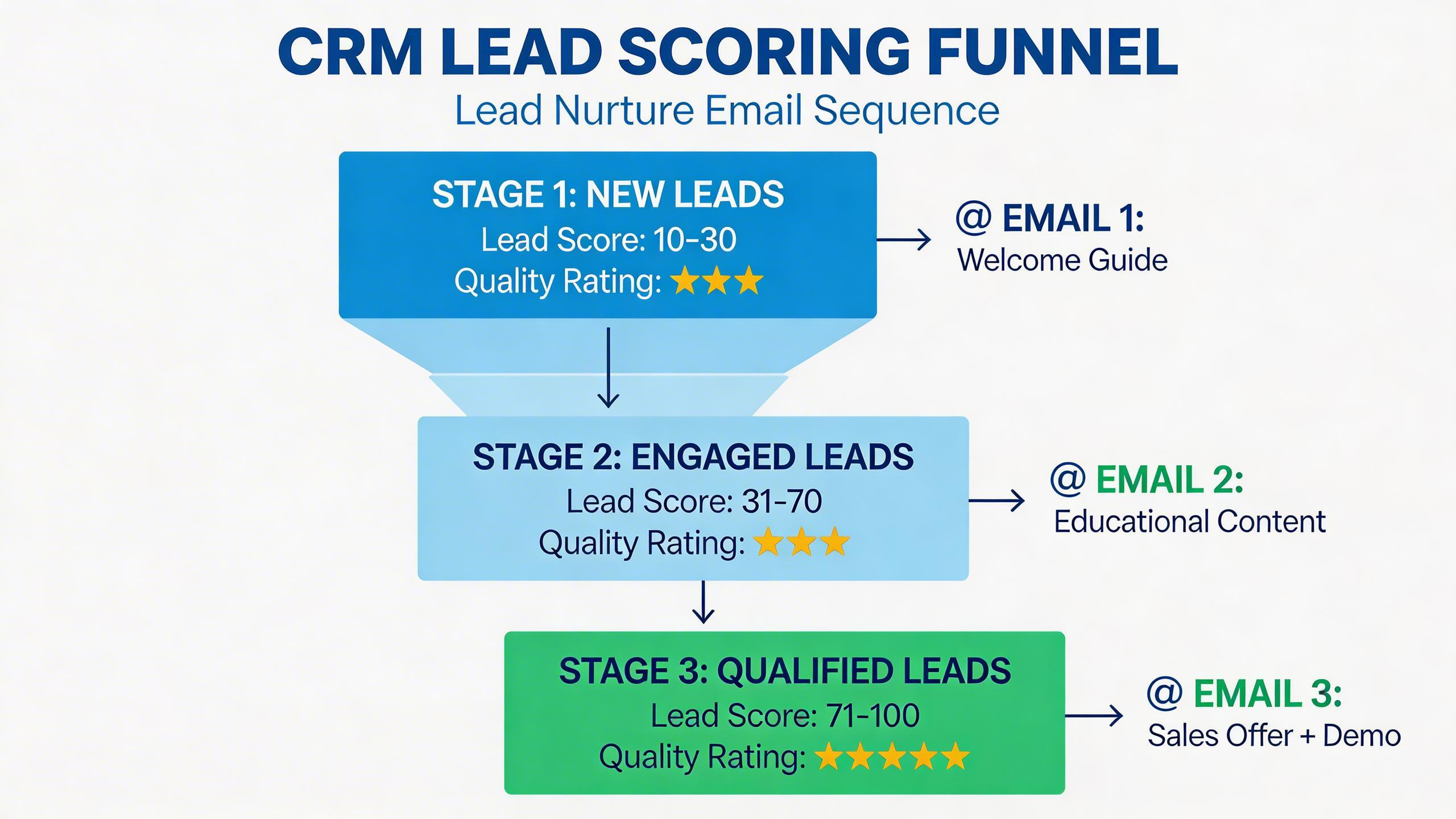Meta Ads lead quality scoring and nurture funnel
