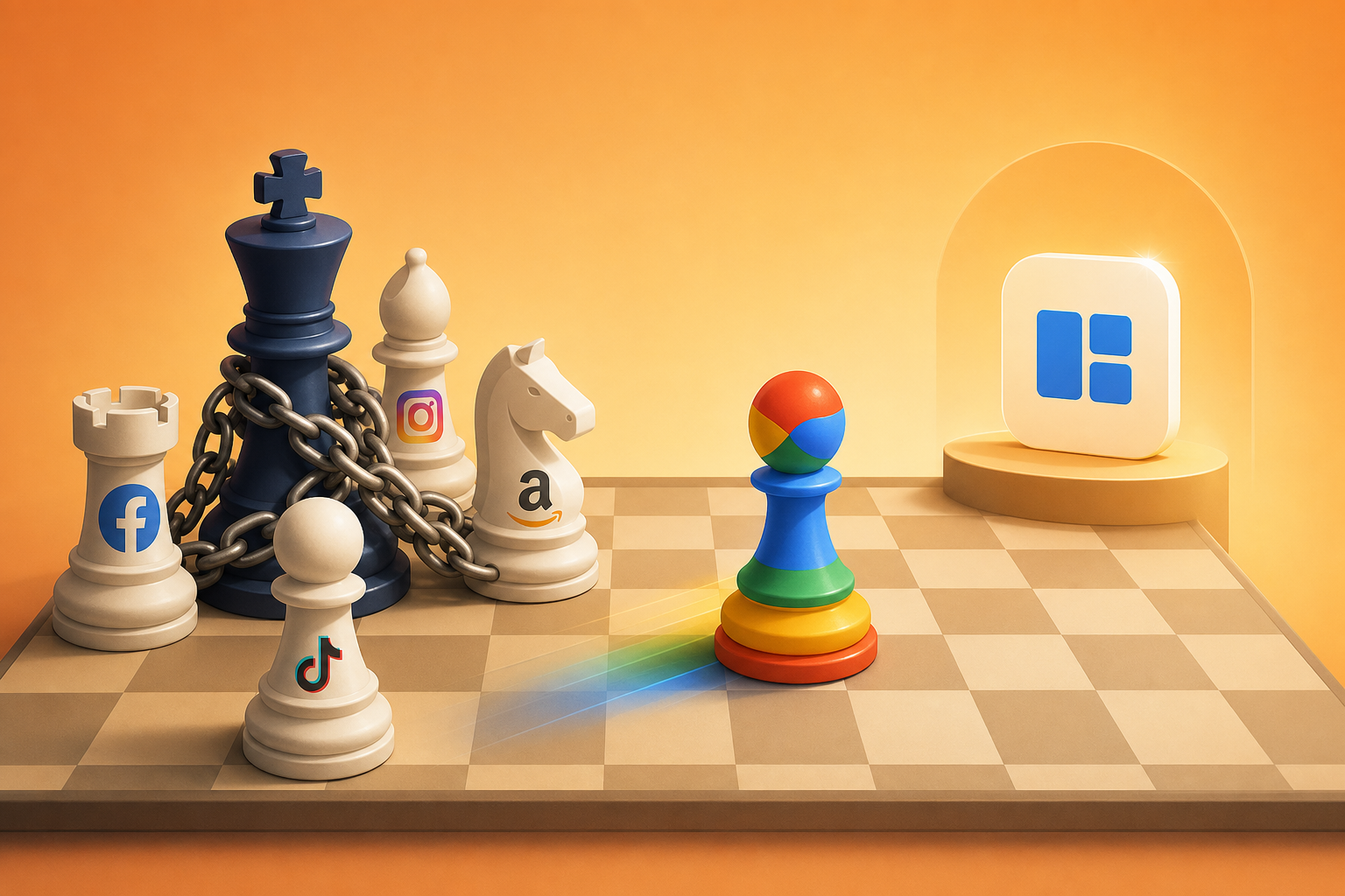 Platform diversification strategy from Meta to Google Ads PWA